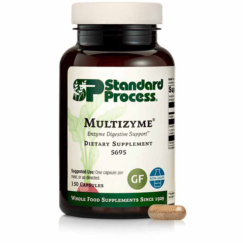 Standard Process Multizyme Digestive Enzyme NHC